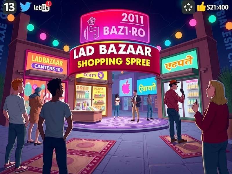 Lad Bazaar Shopping Spree community event