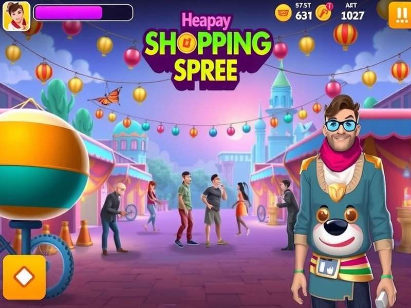 Lad Bazaar Shopping Spree gameplay screenshot